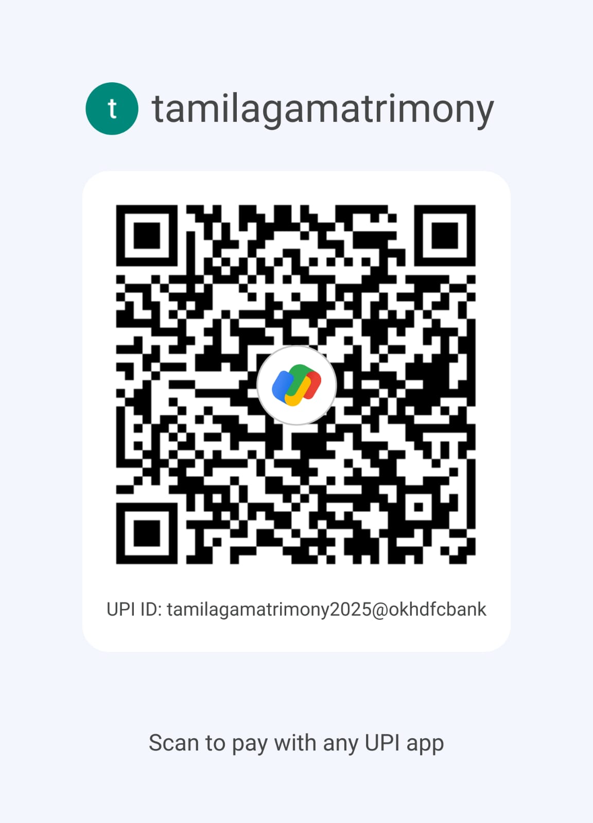 Payment QR Code